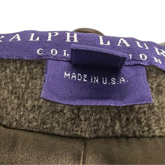 Ralph Lauren Purple Label Womens 4 Sweater Cardigan Green Wool Cashmere Jacket - Picture 11 of 12